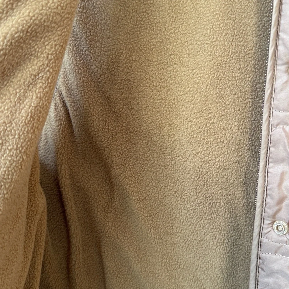 Croft and Barrow Quilted Vest Brown Camel size Small - Picture 5 of 9